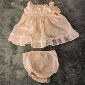Spring baby outfit VINTAGE